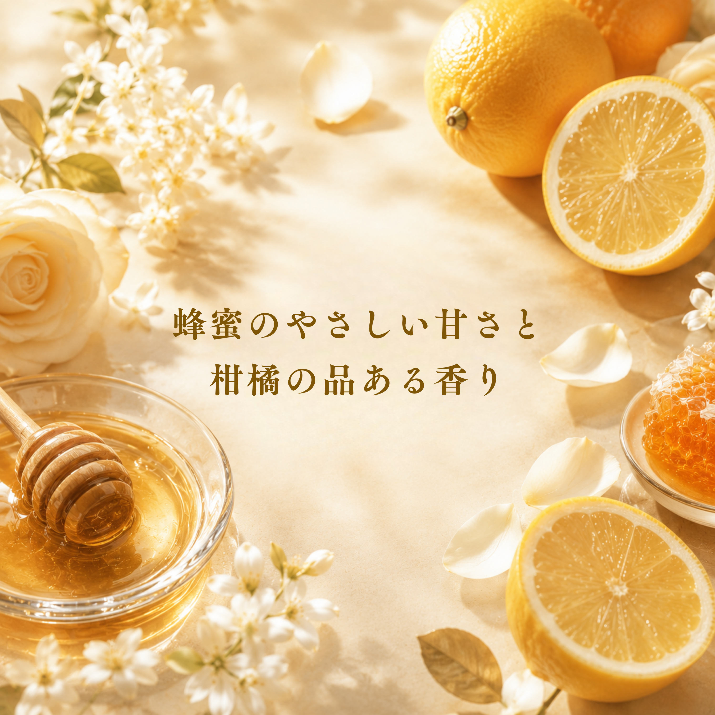 蜂蜜とペタルシトラス 120g