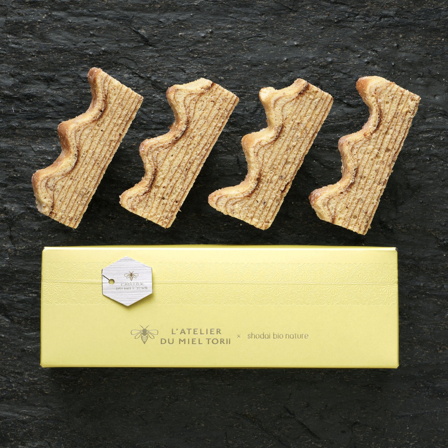 蜂蜜バウムクーヘン トランシュ 【4個入り】